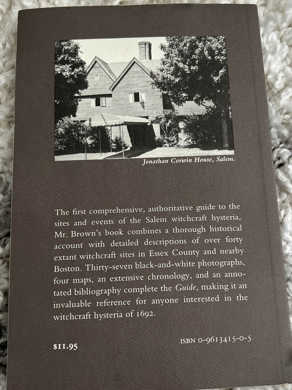 A Guide to the Salem Witchcraft Hysteria of 1692 Paperback Book 132 Pages