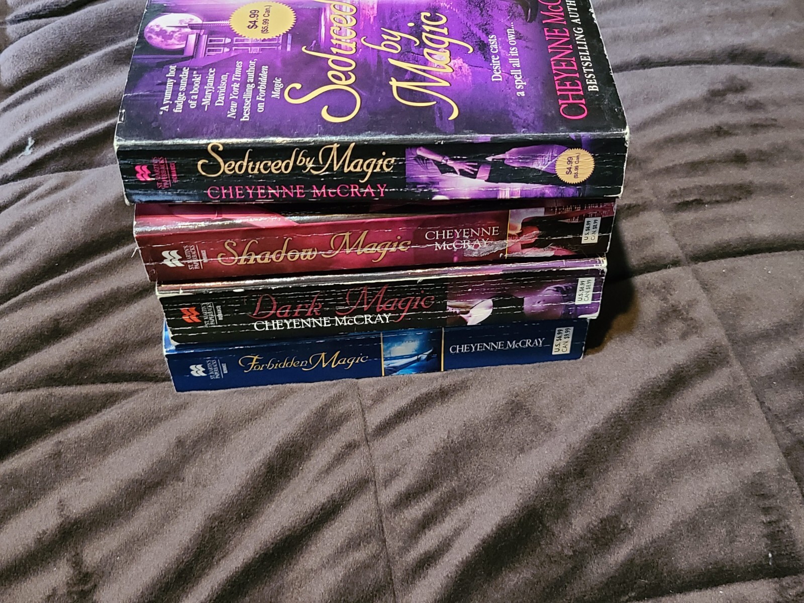 Magic Series BY CHEYENNE McCRAY-Seduced by Magic/Shadow Magic/Forbidden Magic