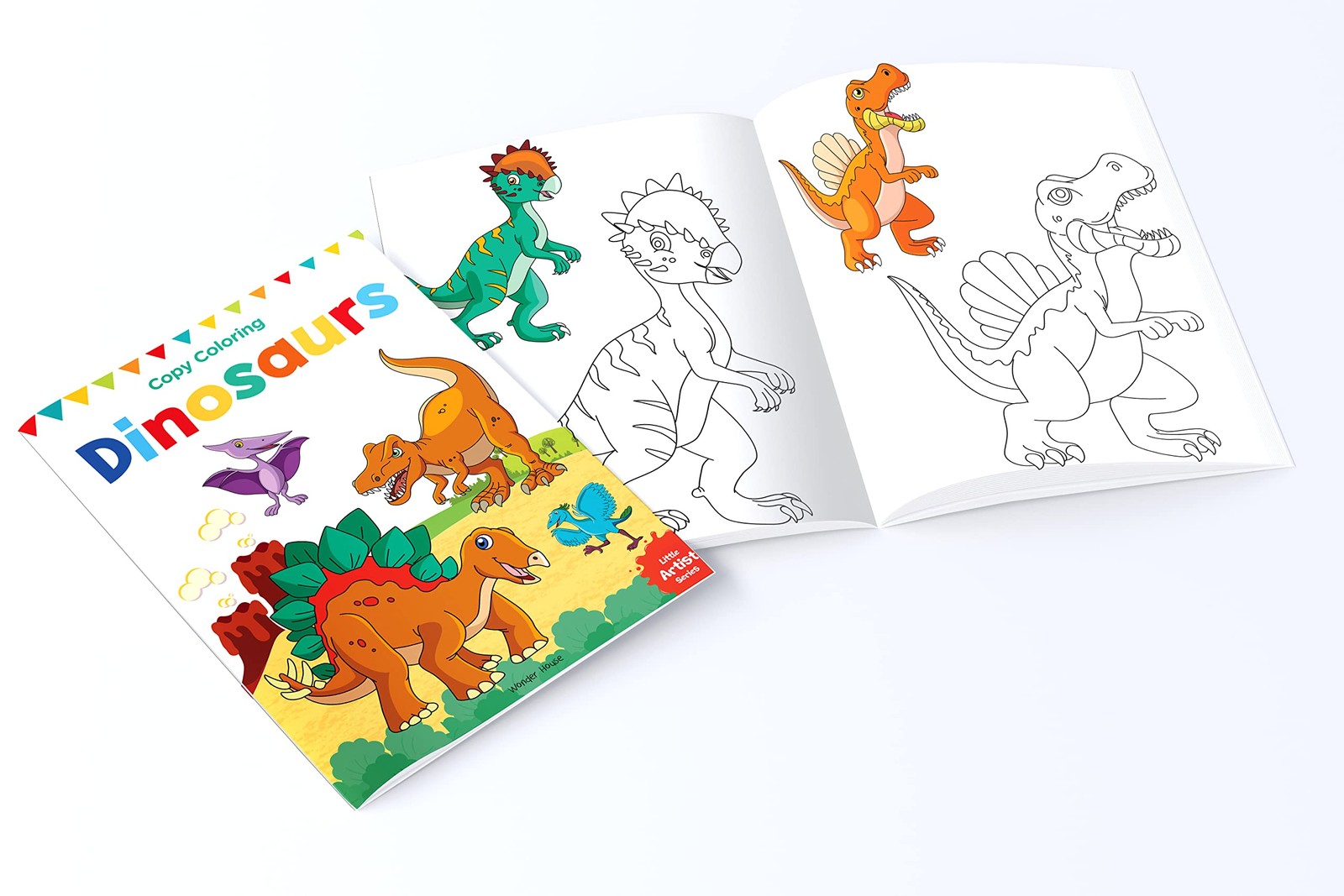 Colouring Books Boxset: Pack of 12 Copy Colour For Children Multicolor