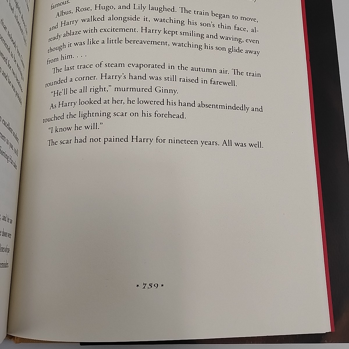 Harry Potter and the Deathly Hallows – First Edition First Print, 759 Page Error
