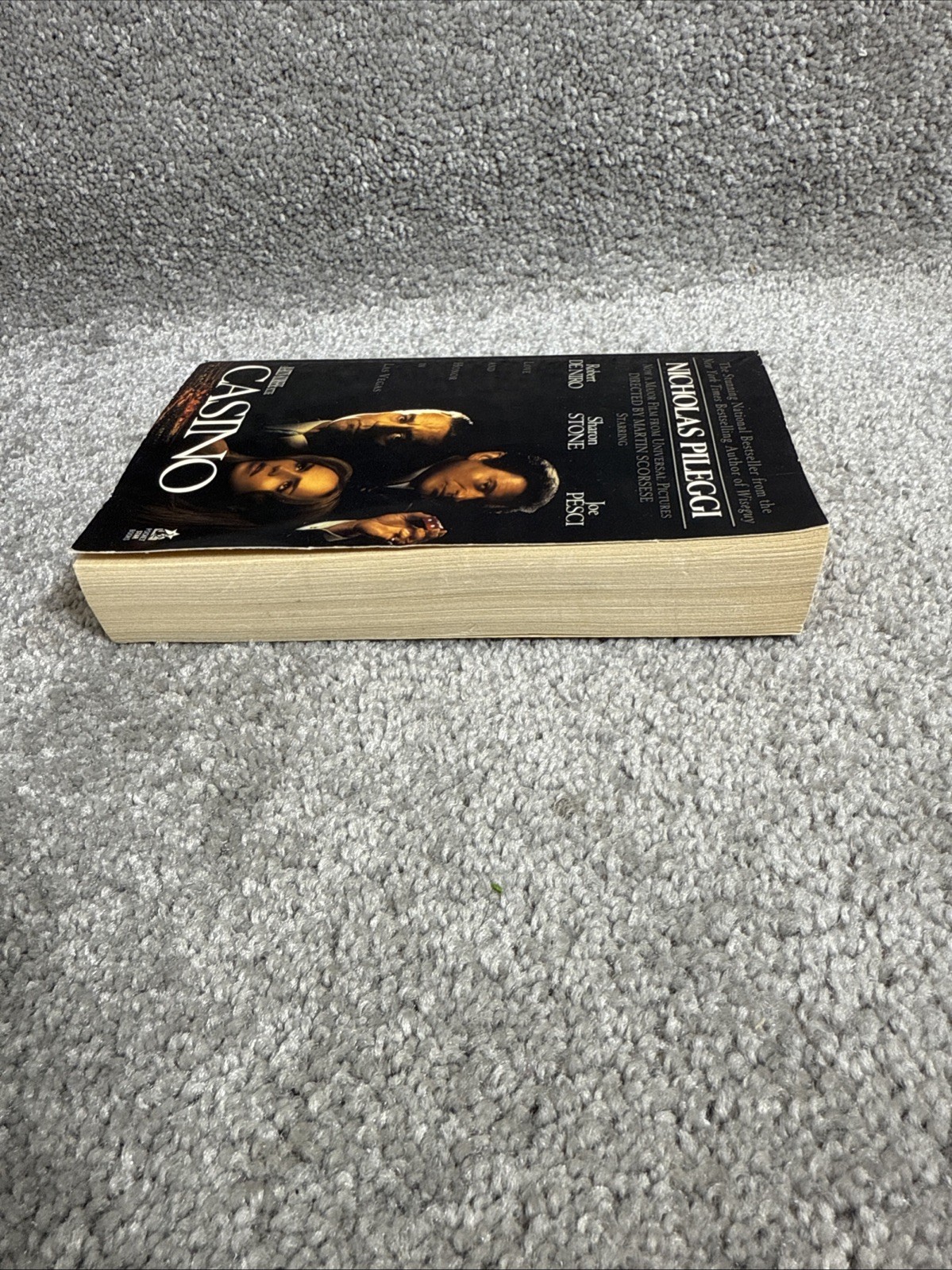 CASINO by Nicholas Pileggi 1996 1st Print Pocket MOVIE TIE-IN Paperback