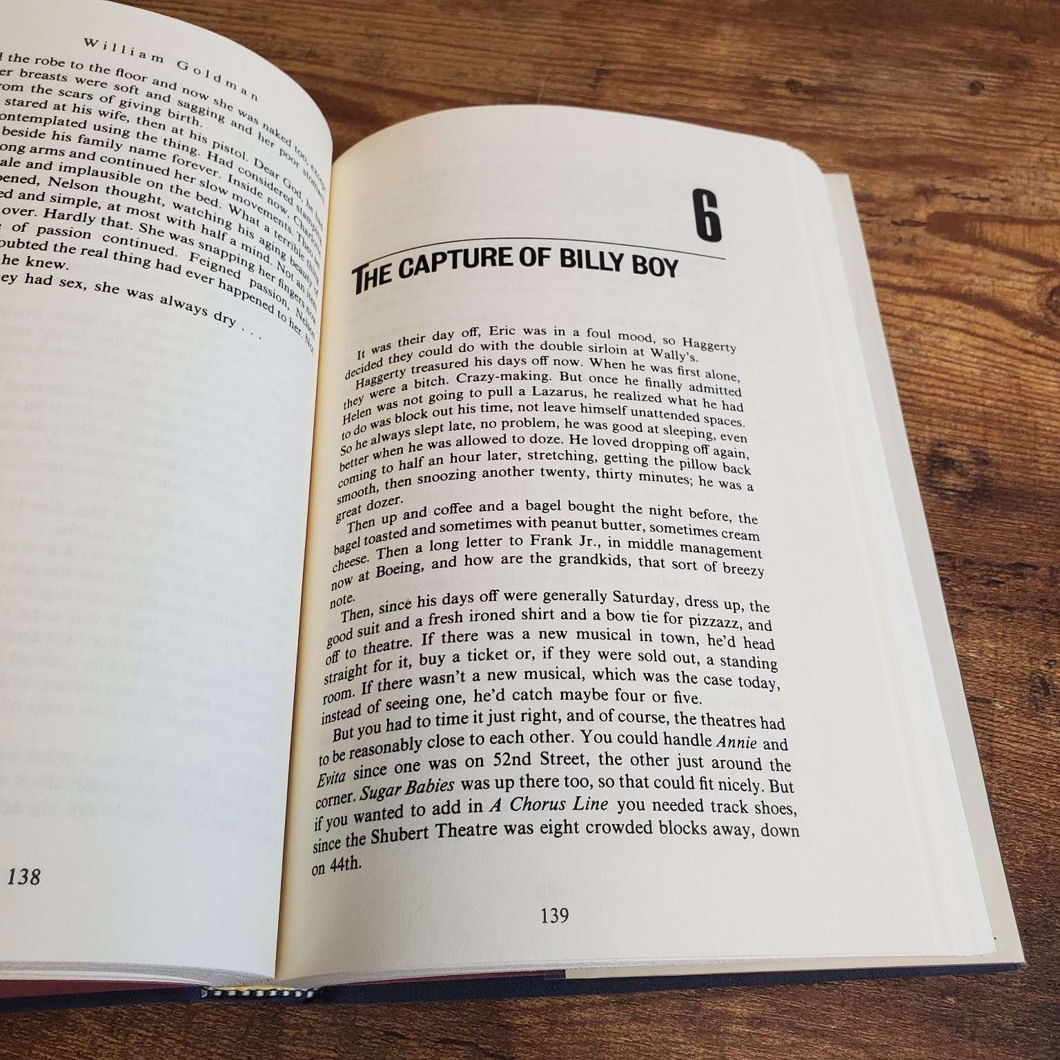 Control William Goldman 1982 First Printing Thriller Delacorte Press Hardcover