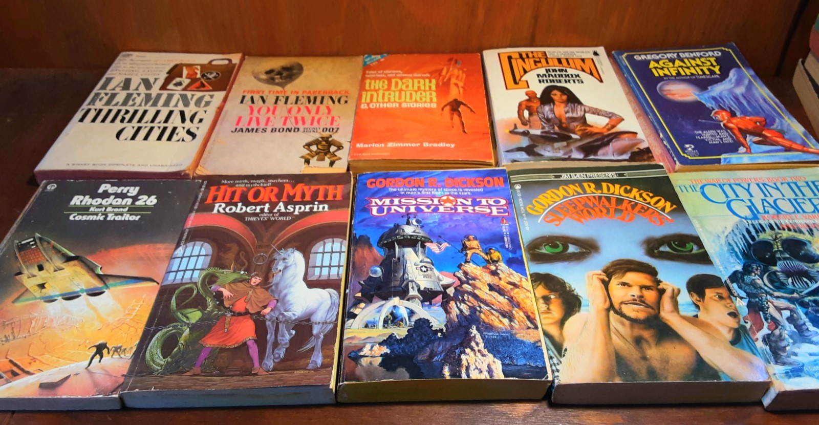 Wholesale Lot 70 Misc Vintage Sci-Fi/Fantasy Paperback Books Poul Anderson More
