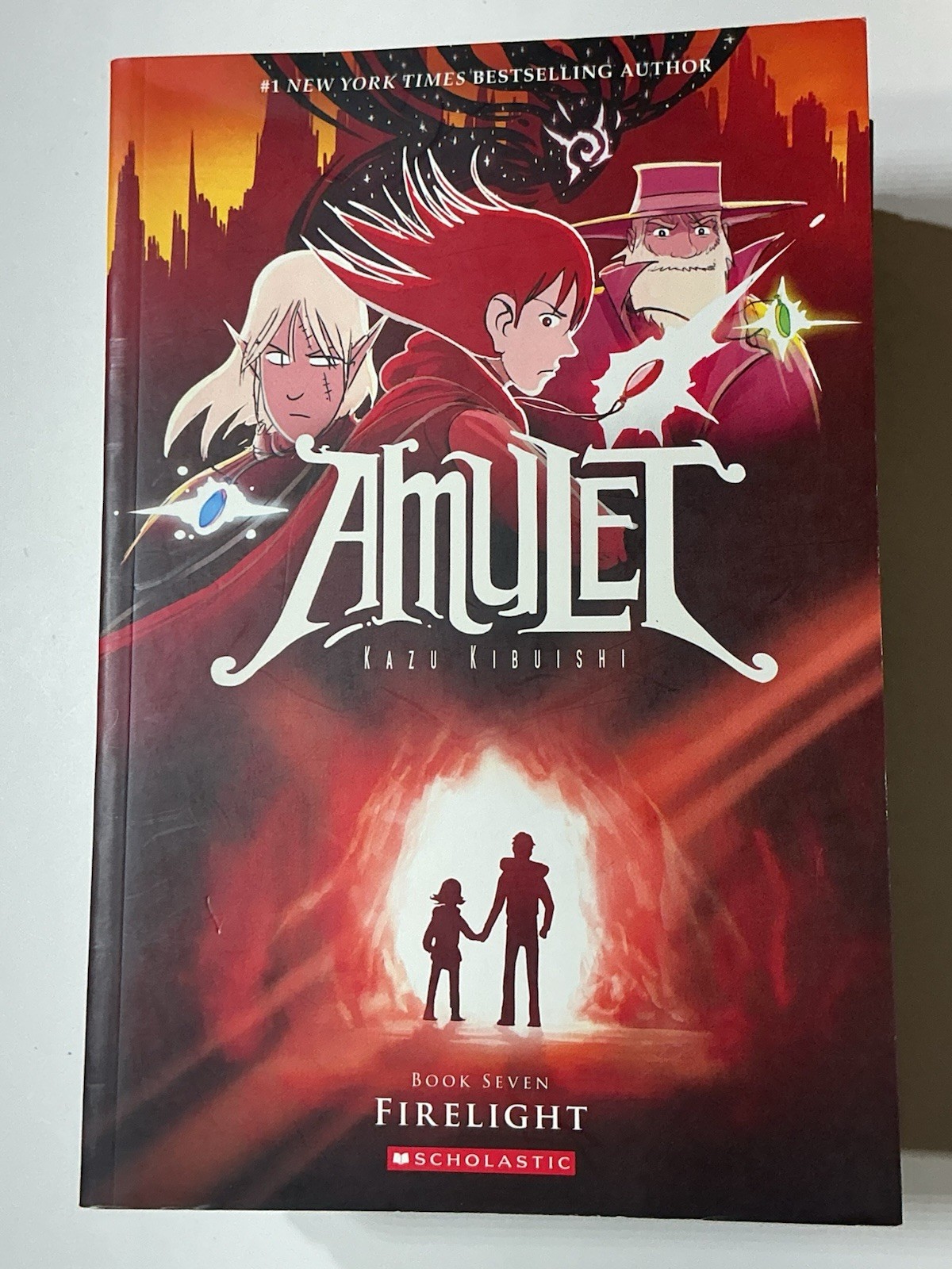 Lot 9 AMULET Books #1-9 Complete Series Set by Kazu Kibuishi Graphic Novels