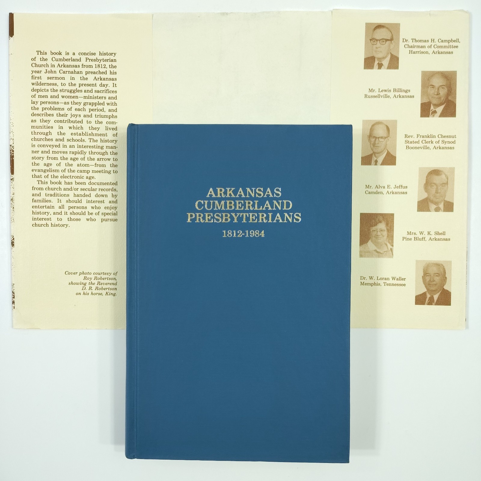 Arkansas Cumberland Presbyterians 1812-1984 [Very Good+, HC] Thomas H. Campbell