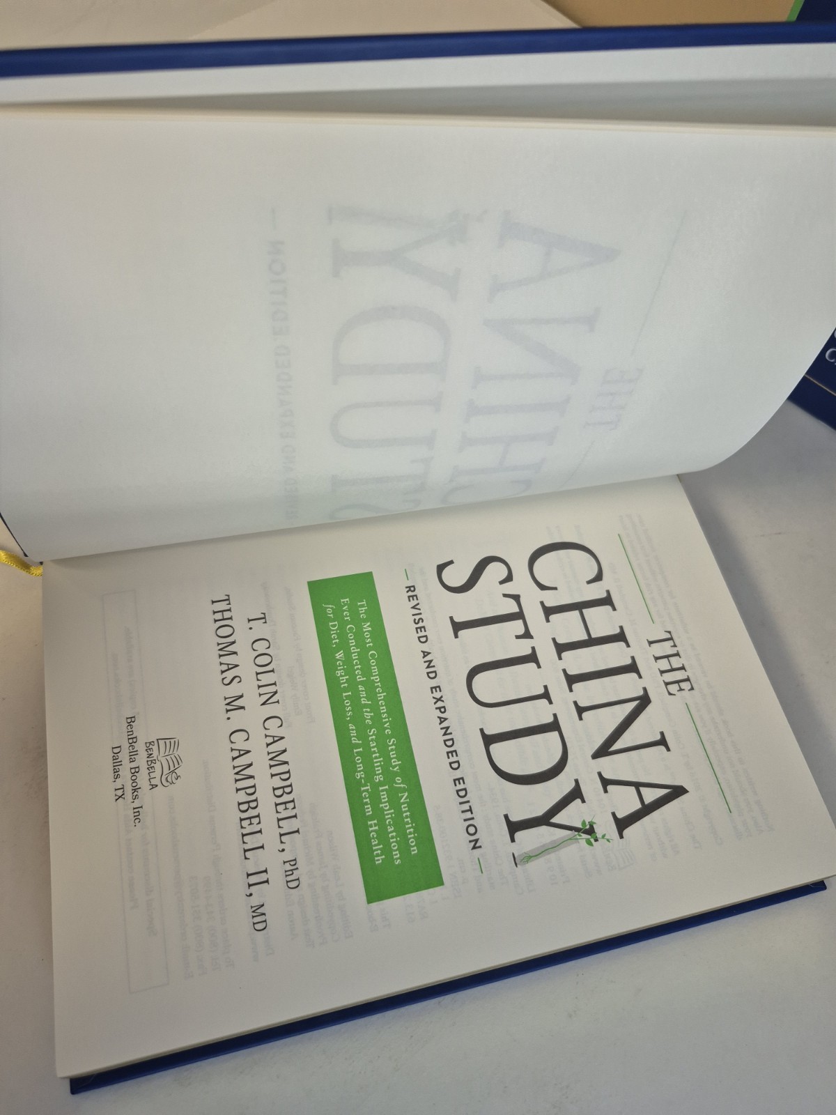 The China Study: Deluxe Expanded Edition With Slipcase by T. Colin Campbell
