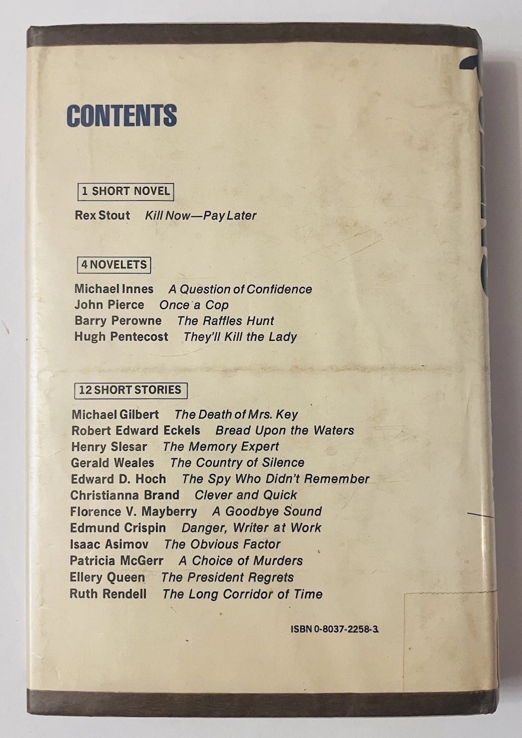 Napoleons of Mystery Ellery Queen 1978 HC DJ 1st Printing