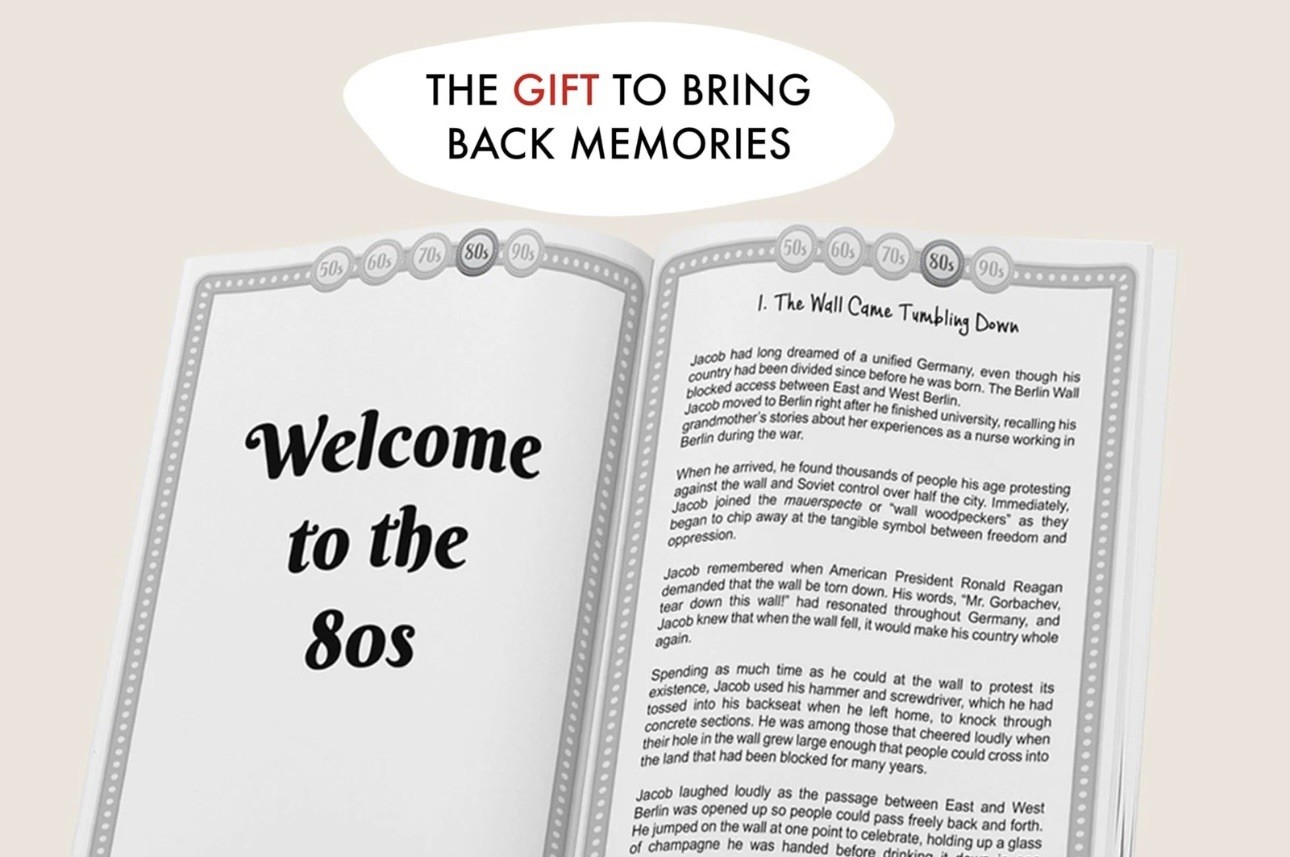 Decades of Uplifting Short Stories for Seniors: 100 Funny Stories from the 50s t