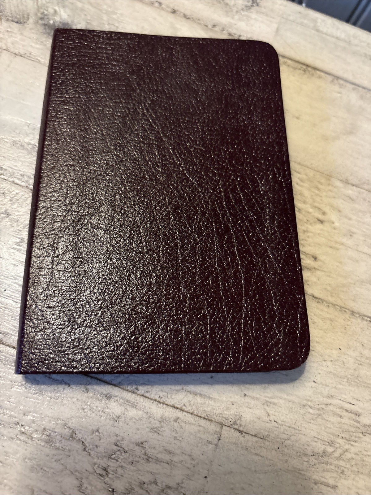 NIV Pocket Thin New Testament with Psalms & Proverbs 1984 Bonded Leather