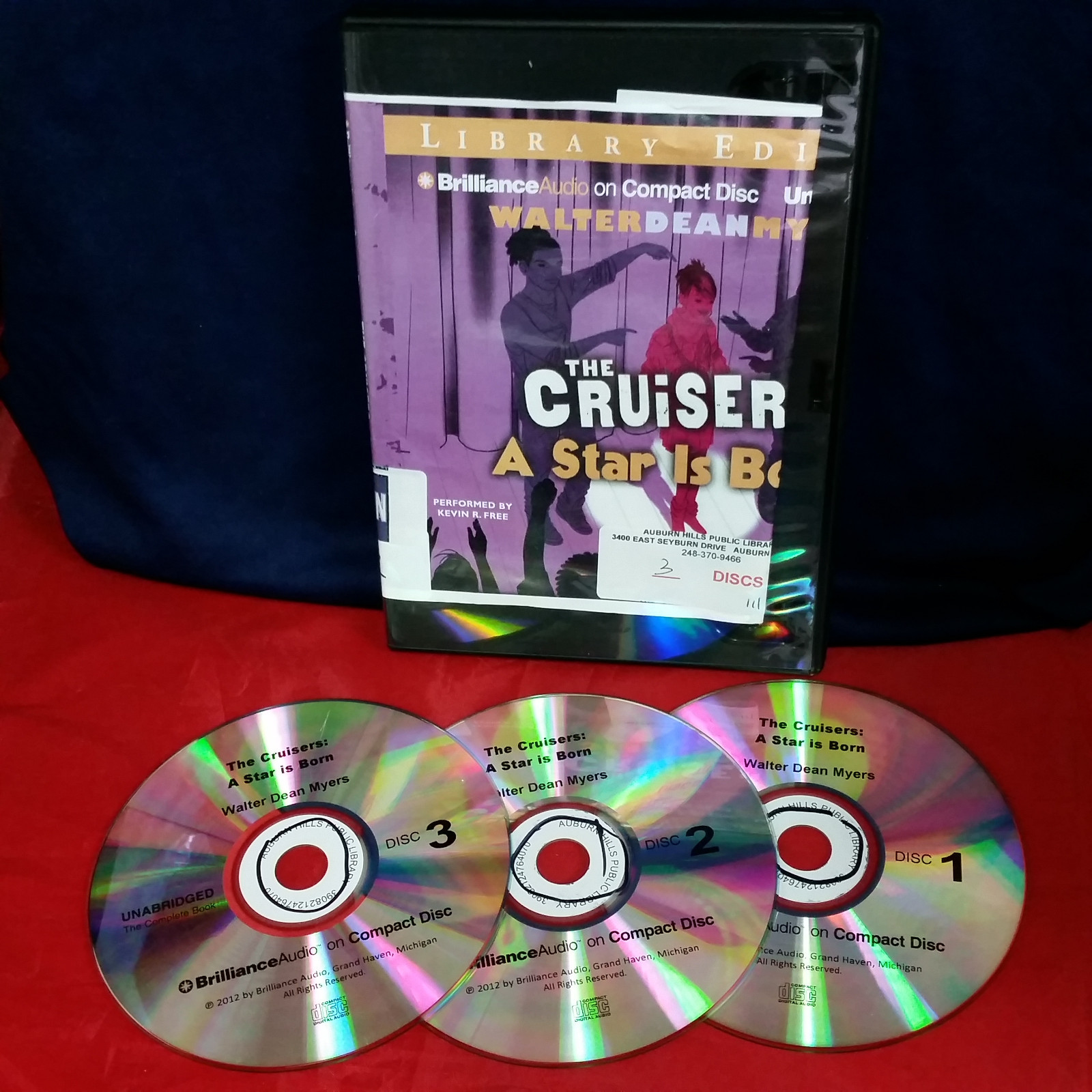 A Star is Born (The Cruisers Series) Audio CD Audiobook Unabridged 3 Disc Set