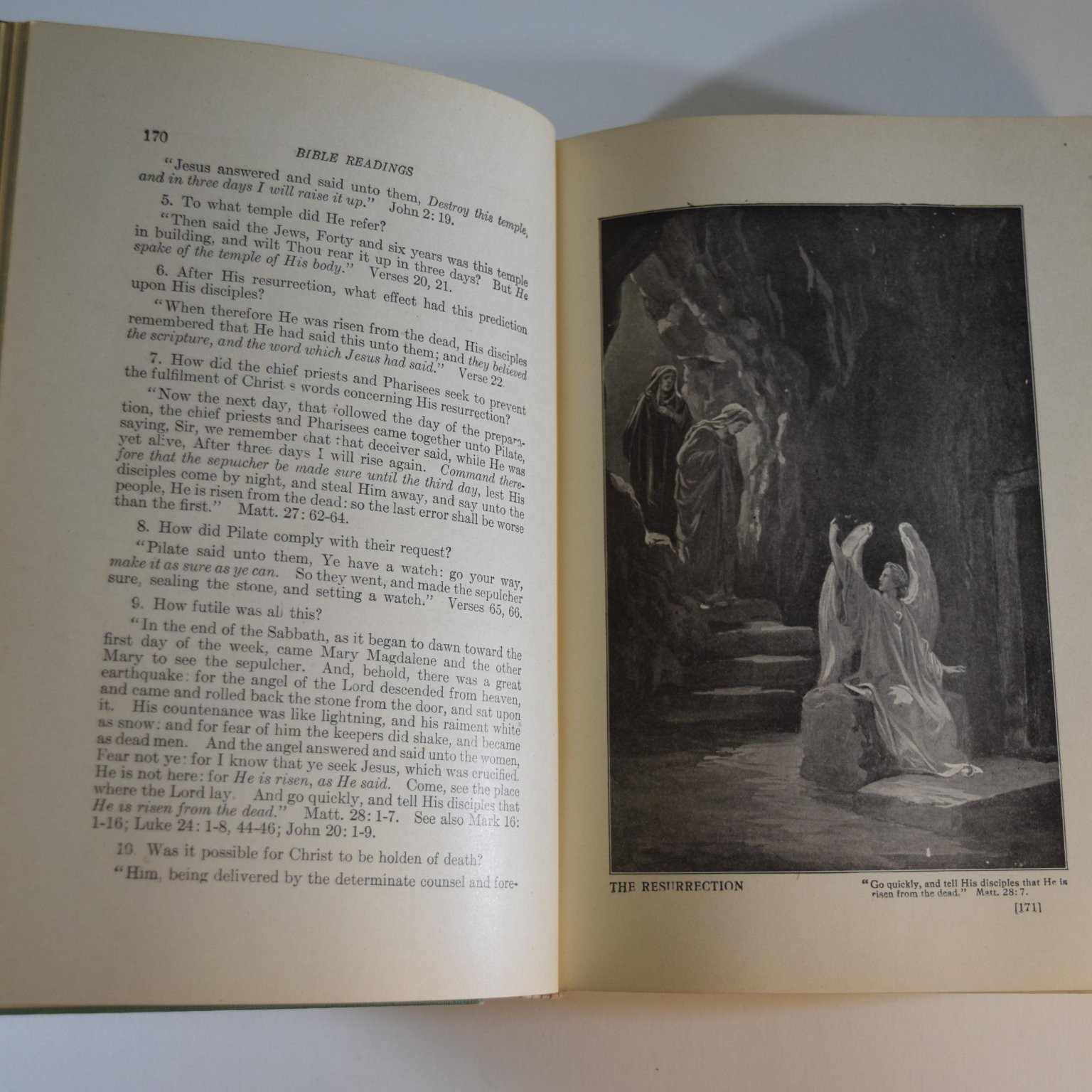 Bible Readings for the Home Circle 1919 Revised Illustrated Religion Review