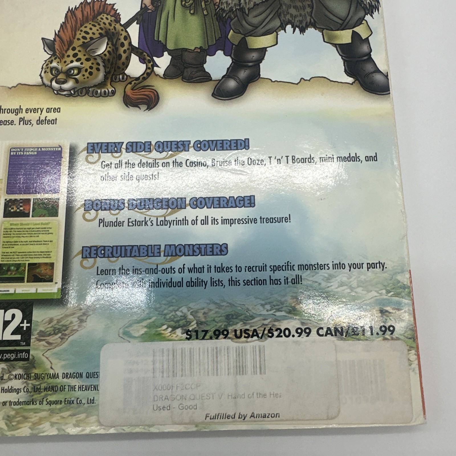 DRAGON QUEST V: Hand of the Heavenly Bride Bradygames Strategy Guide