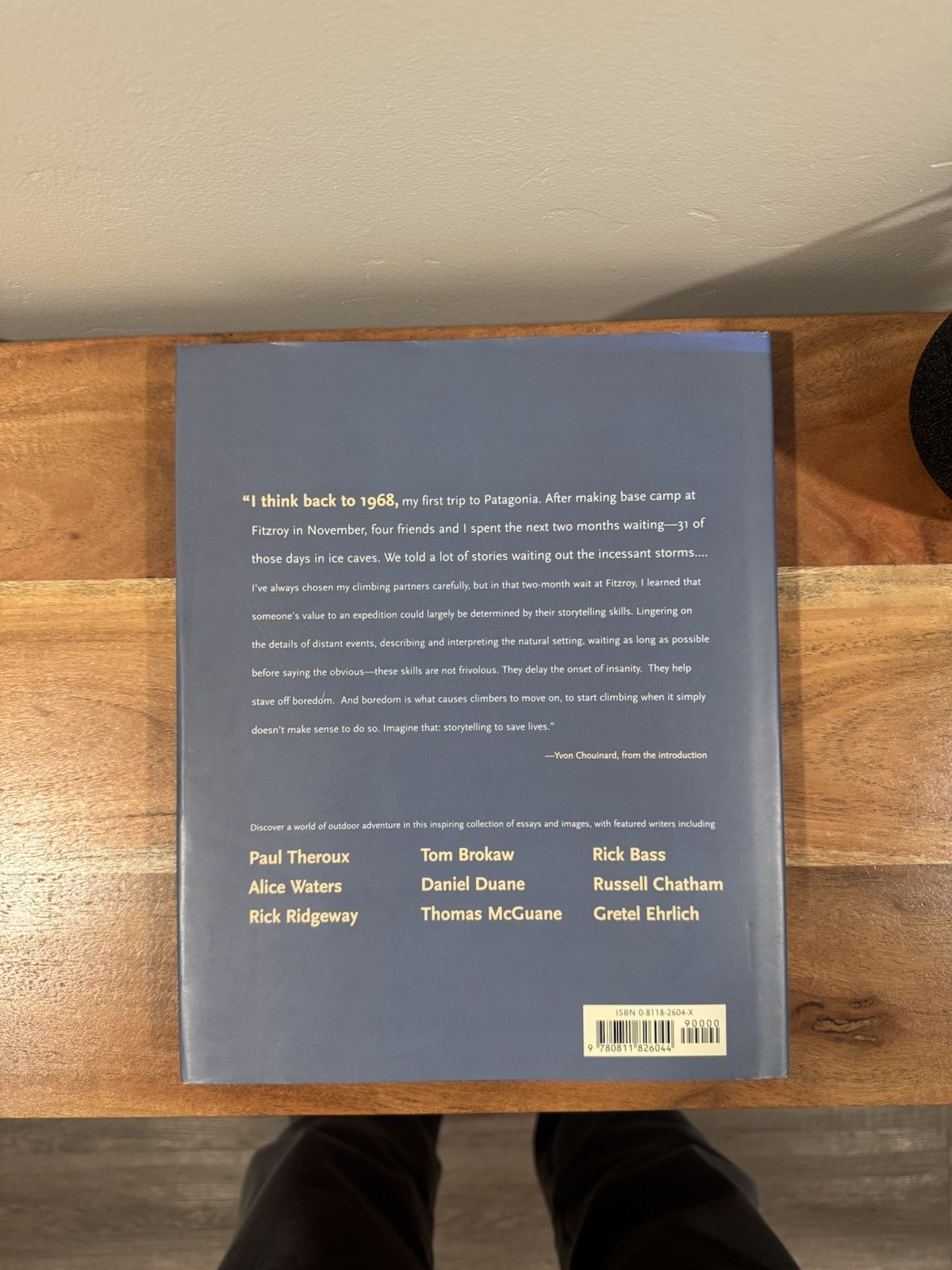 Patagonia: Notes From the Field by Yvon Chouinard (1999, Hardcover)