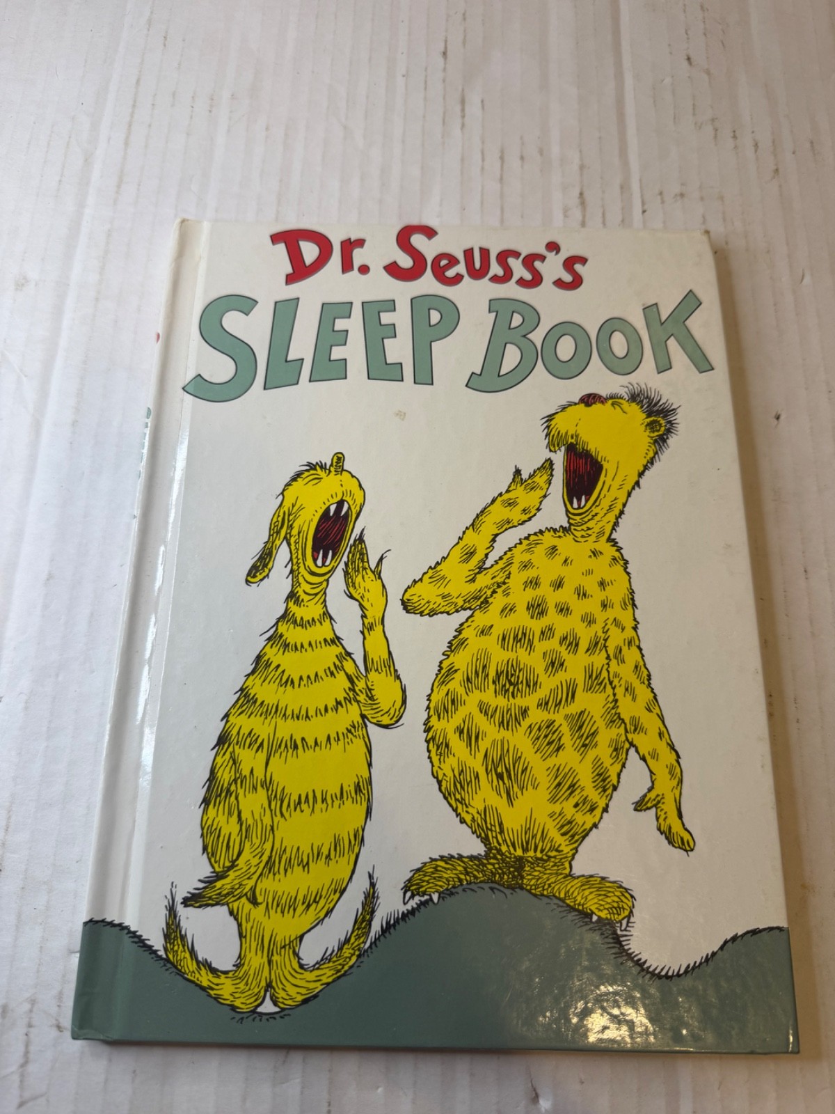 Dr. Seuss’s Sleep Book Grolier Book Club Edition Hardcover | Vintage 1962