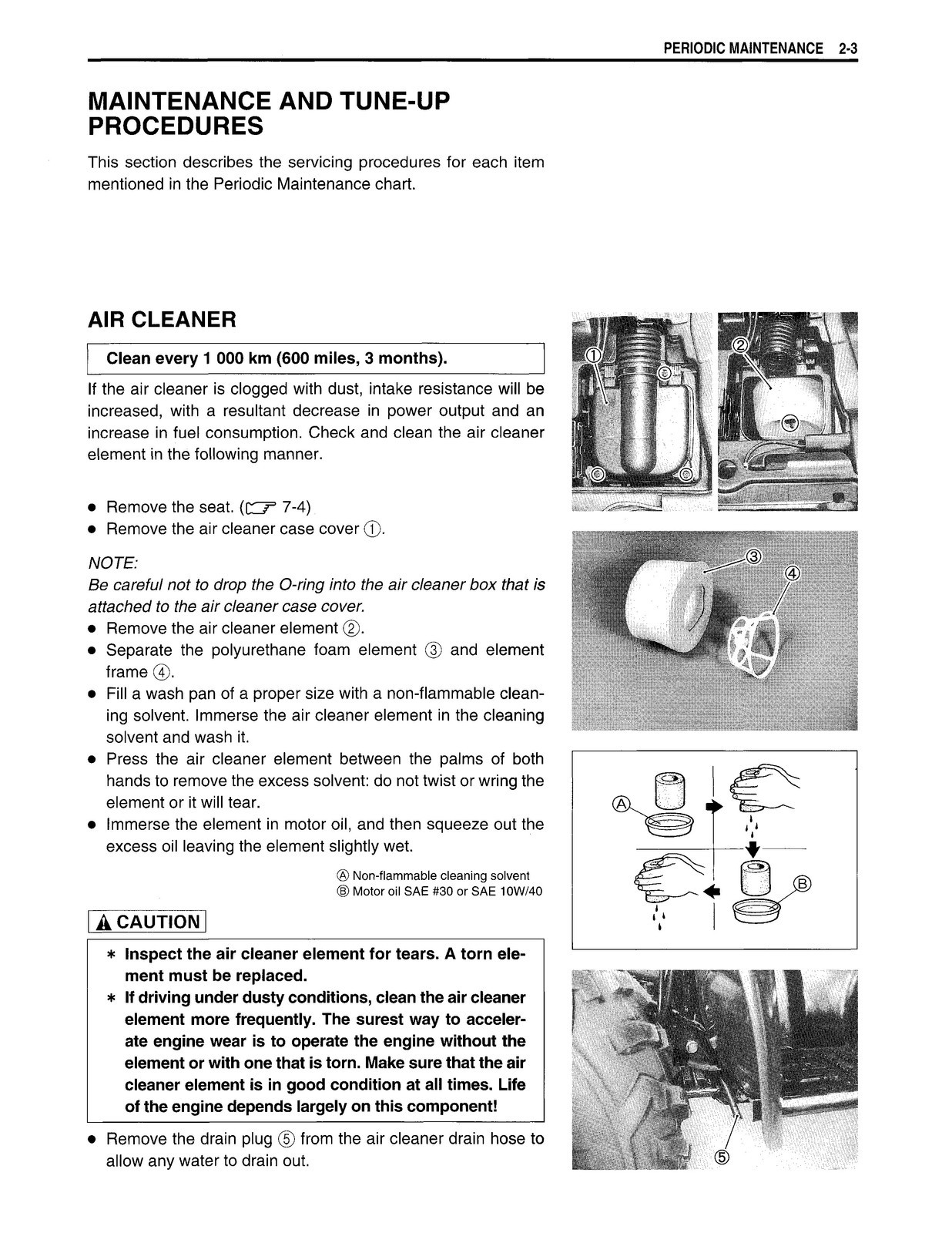 SUZUKI Vinson LT-A500F ATV Service Manual – STEEL LOOP FIXED – PROTECTIVE COVERS