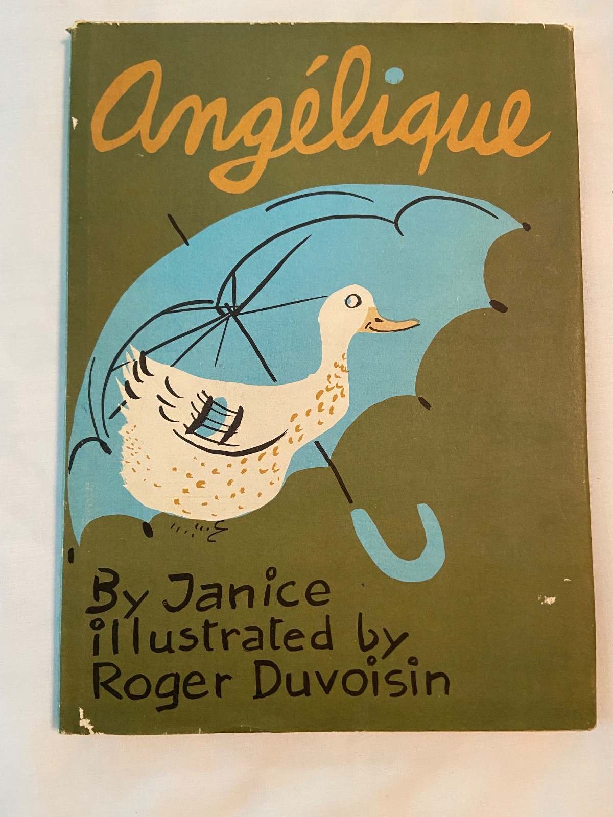 Angelique by Janice, illustrated by Roger Duvoisin, 1960, HC, DJ, 1st Ed