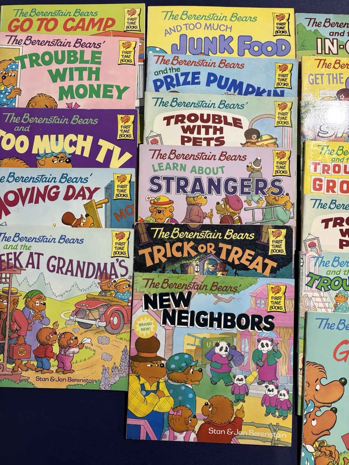 25 Berenstain Bears Books Mostly First Time by Jan Stan & Mike Berenstain No Dup