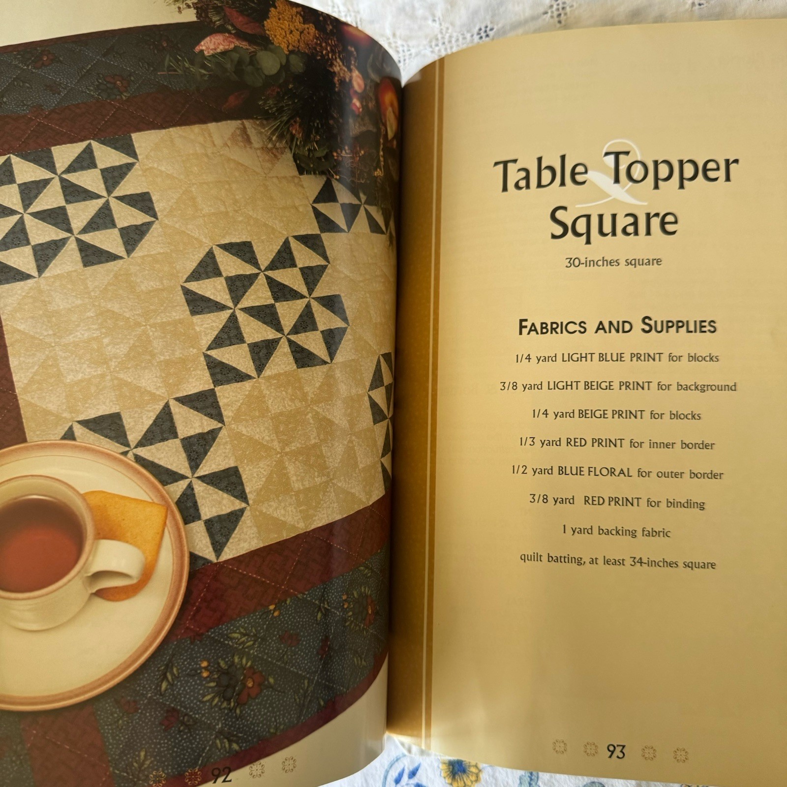 Thimbleberries Small Quilts Book Pint-Size Traditions Favorite Designs Jensen