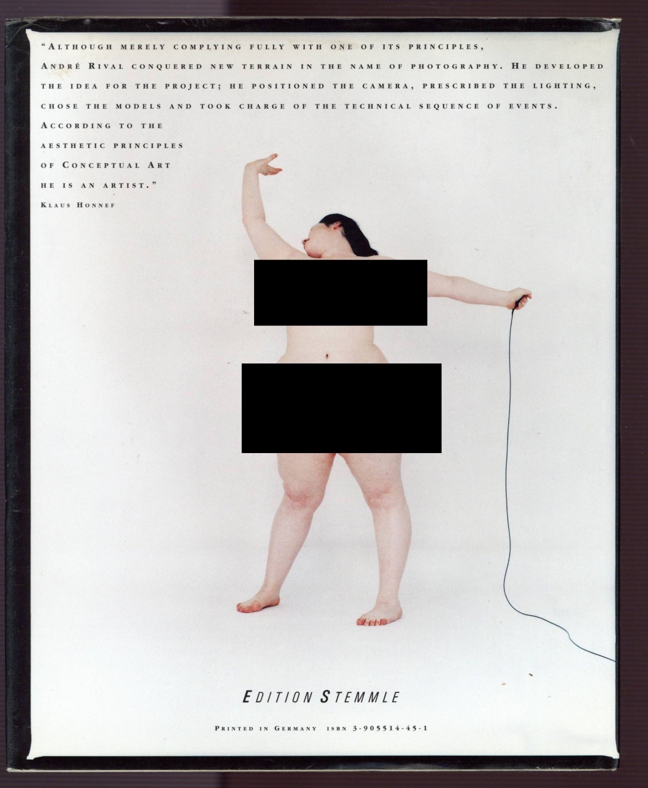 Self-Images: 100 Women Hardcover Female Nude Photography Andre Rival