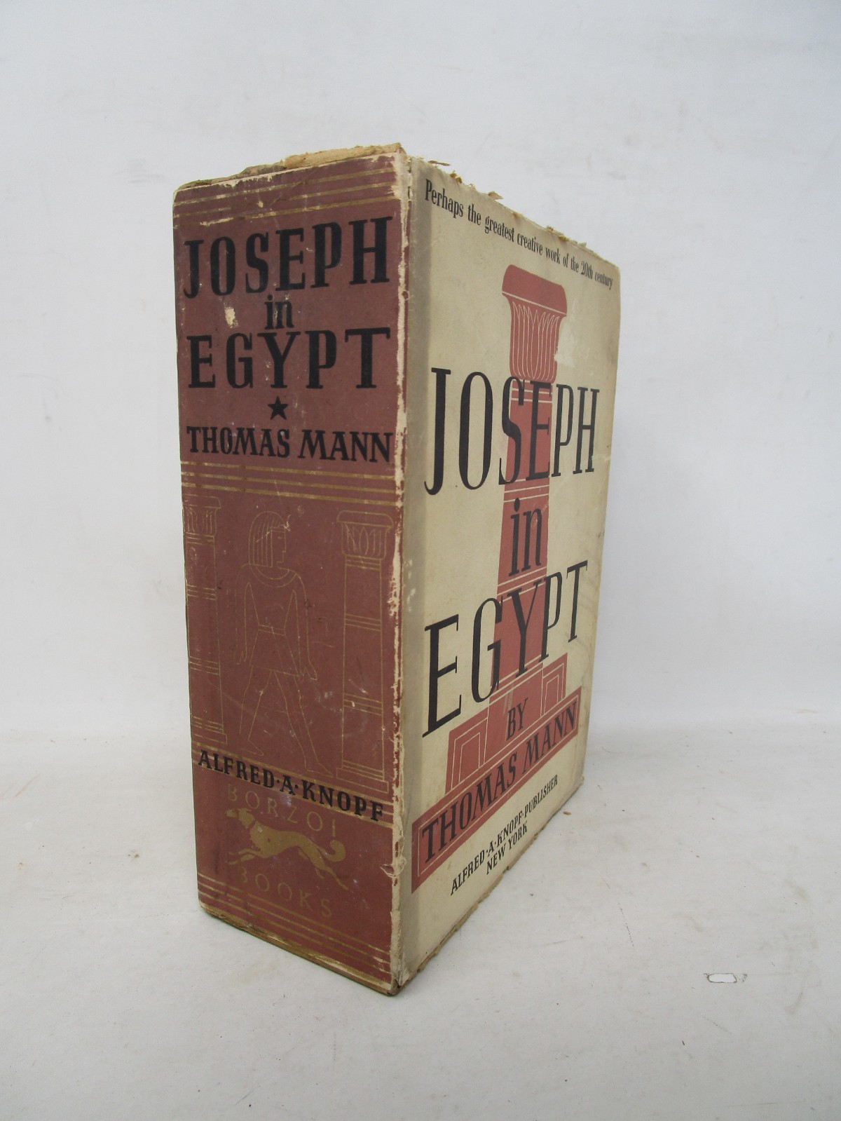 Joseph In Egypt by Thomas Mann 1938 Two Volumes
