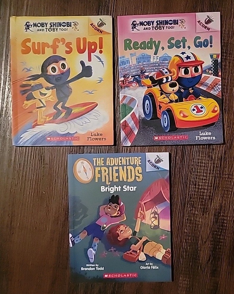LOT 27 BRANCHES CHAPTER BOOKS: DIARY OF PUG +Owl Diaries +PRESS START HomeSchool