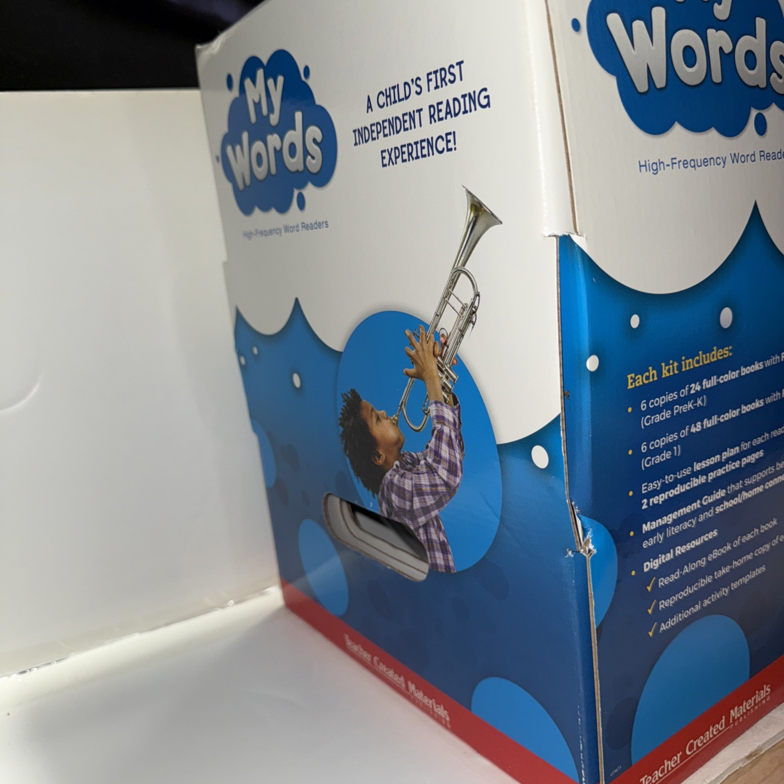 Teacher Created Materials TCM My Words High Frequency Word Readers Pre K-K