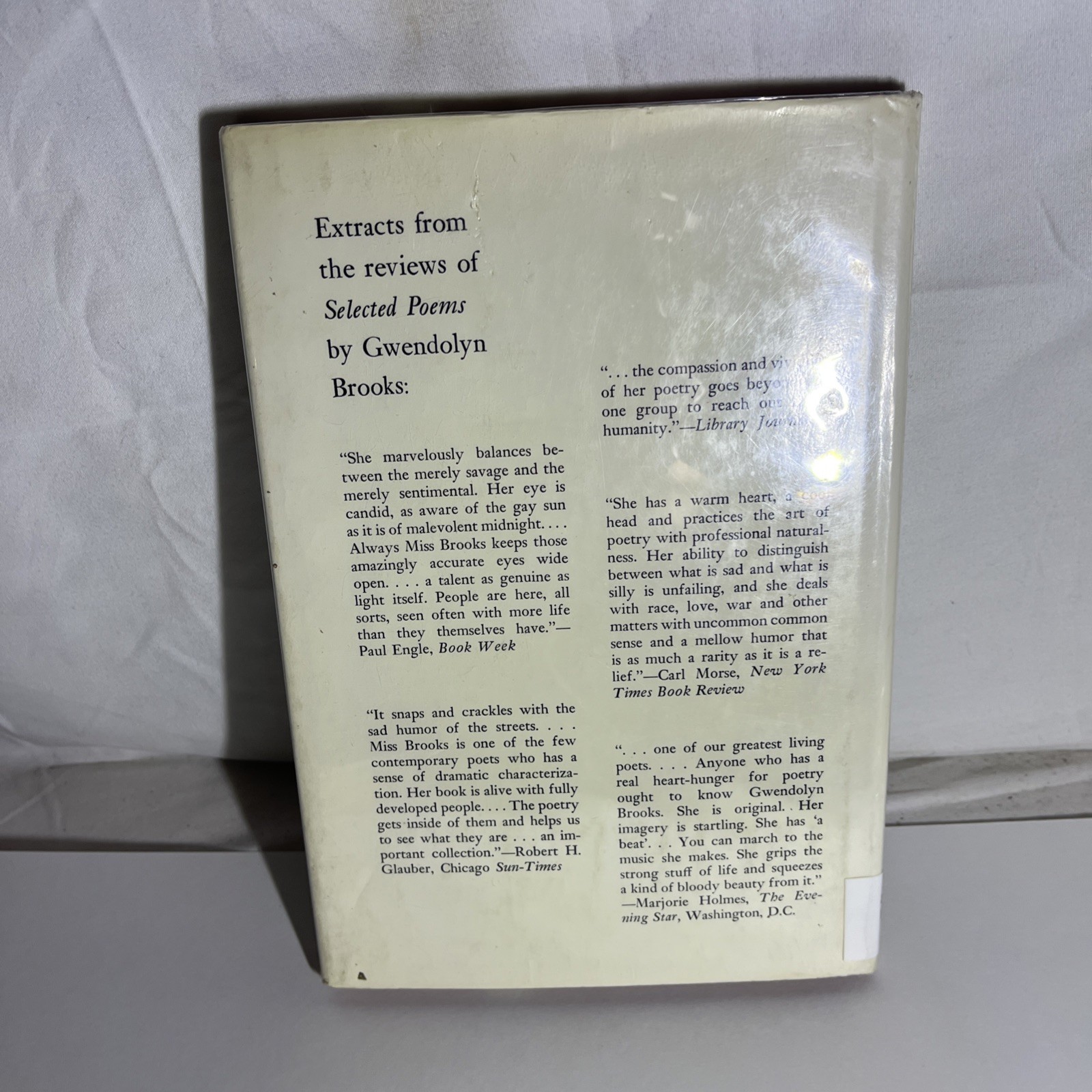 In the Mecca by Gwendolyn Brooks 1968 Hardcover Dust Jacket Ex Library