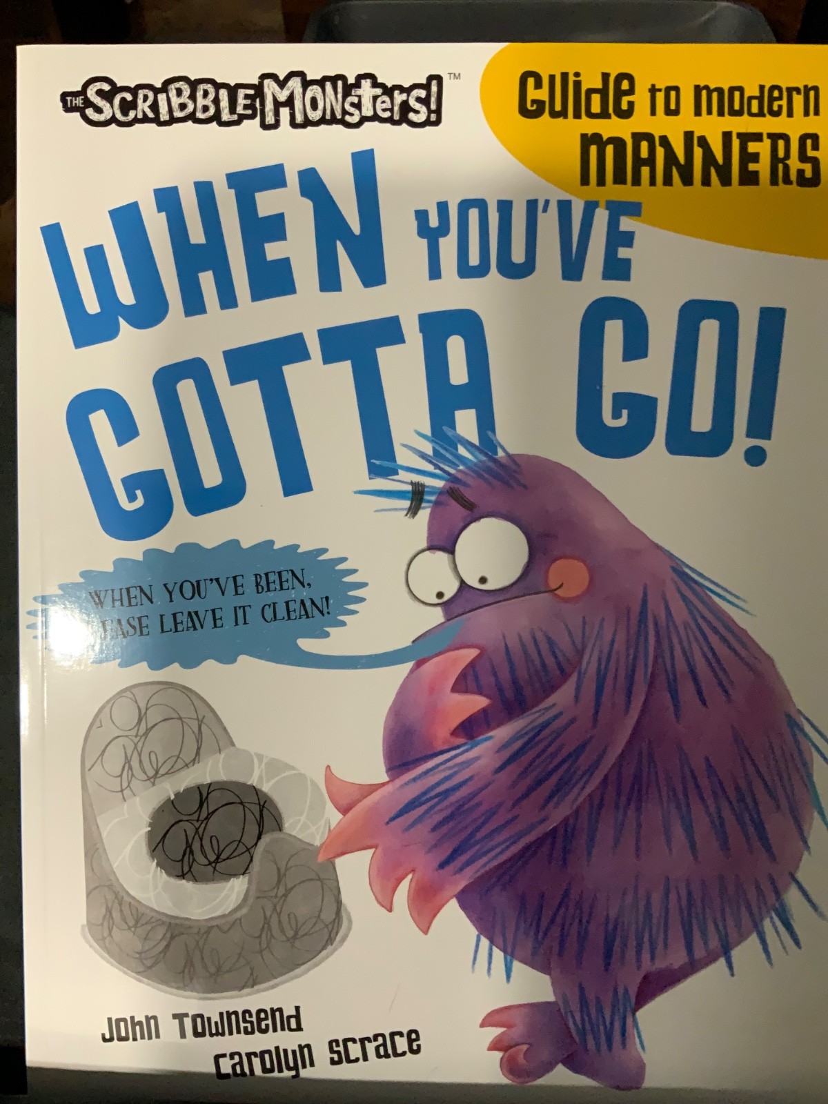 8 BK Series- The Scribble Monsters, Guide to Modern Manners, PB, NEW