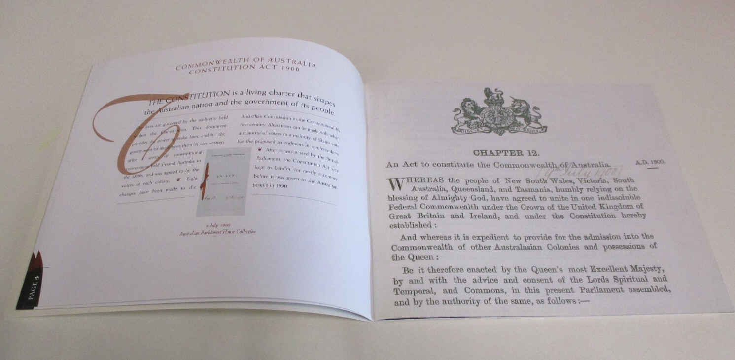 Charters of Our Nation – National Archives of Australia Book – 35 Pages – 2001