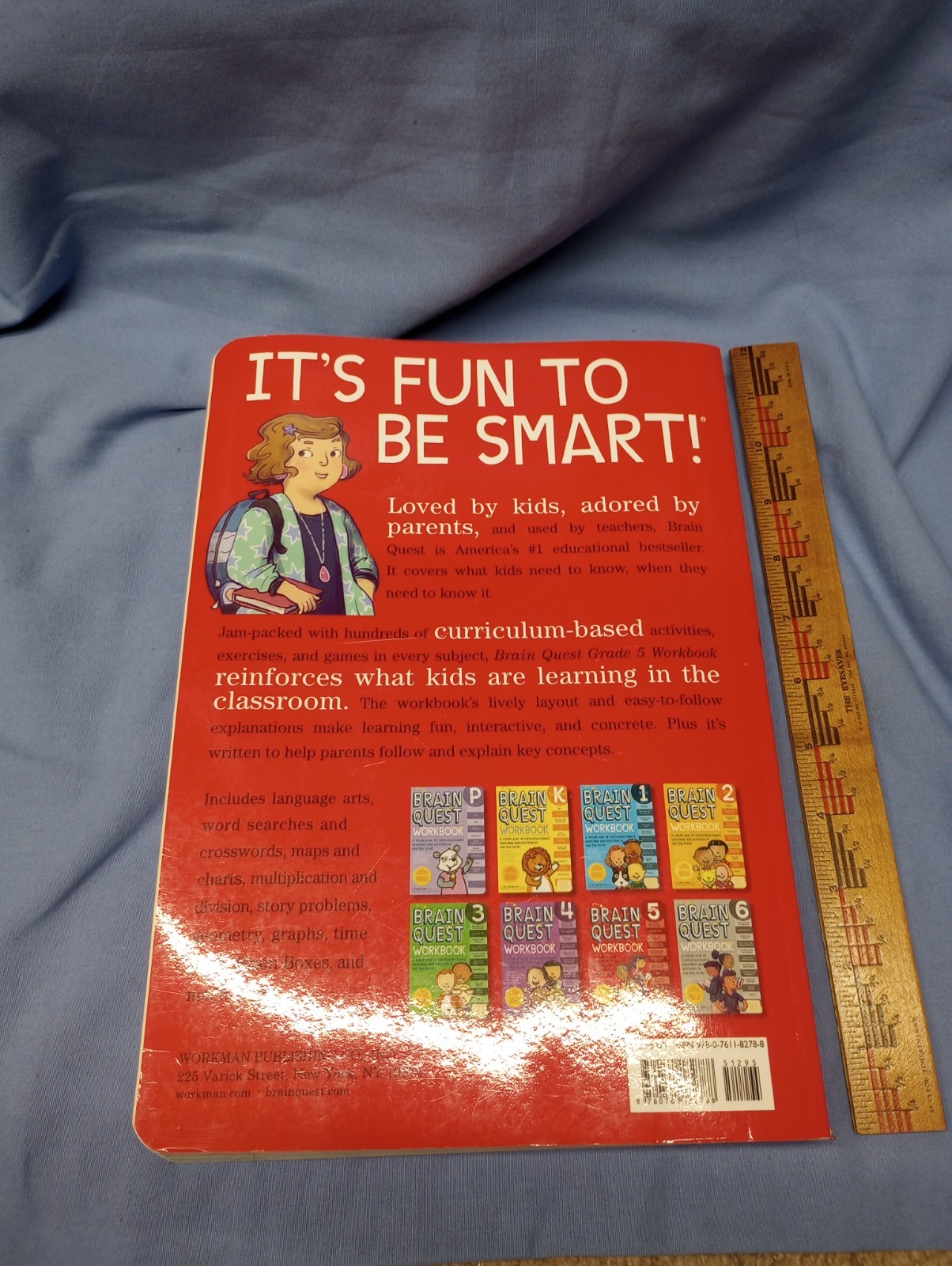 Brain Quest Workbook: Grade 5 – Paperback By Heos, Bridget New, not used