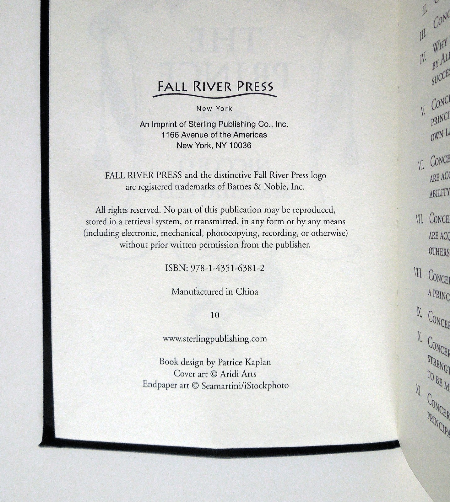 The Prince – Nicolo Machiavelli, sc, Fall River Press (Barnes & Noble Exclusive)