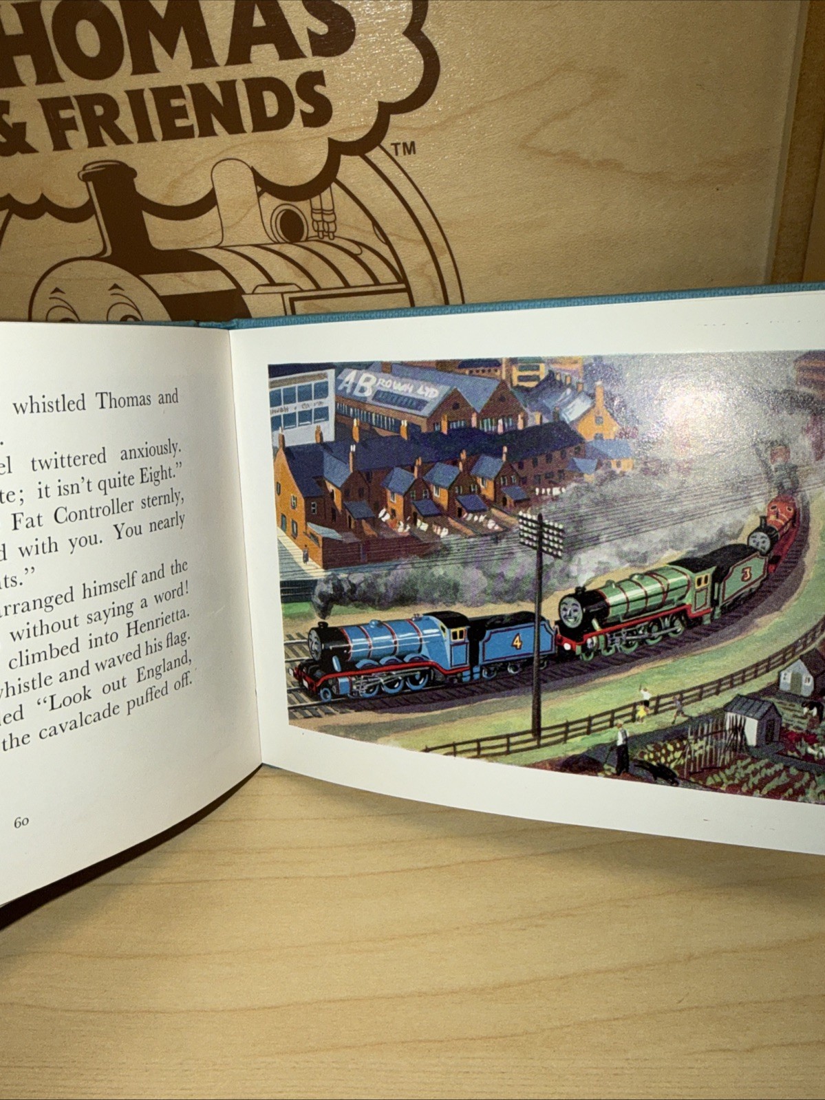 EIGHT FAMOUS ENGINES THOMAS TRAIN AWDRY RAILWAY Book FIRST EDITION 1957