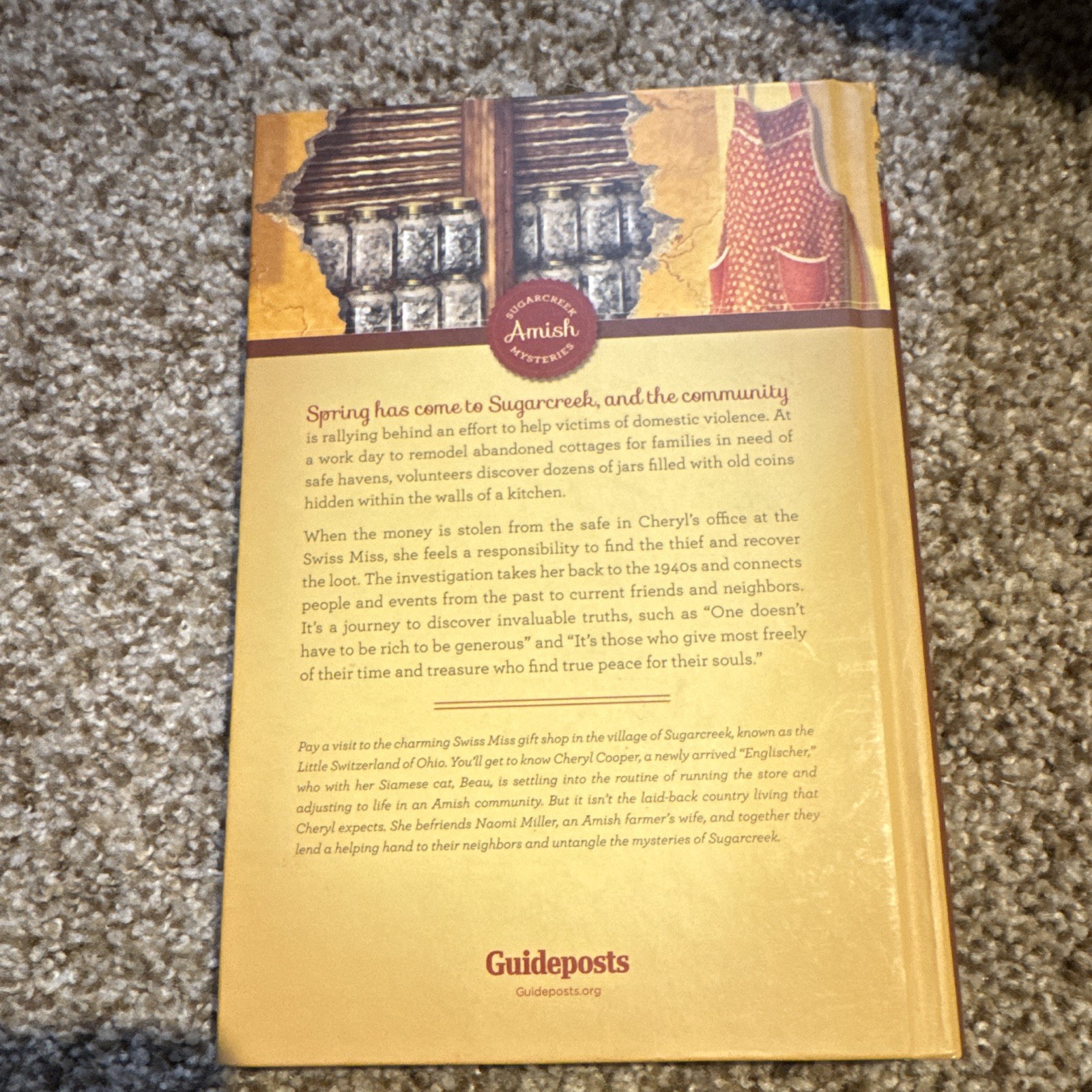 Guideposts Mason Jar Mayhem (Sugarcreek Amish Mysteries) HC Goyer Putman