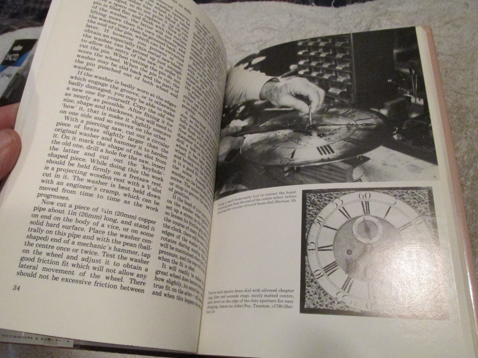 The Grandfather Clock Maintenance Manual by John Vernon Hardback Reference BOOK