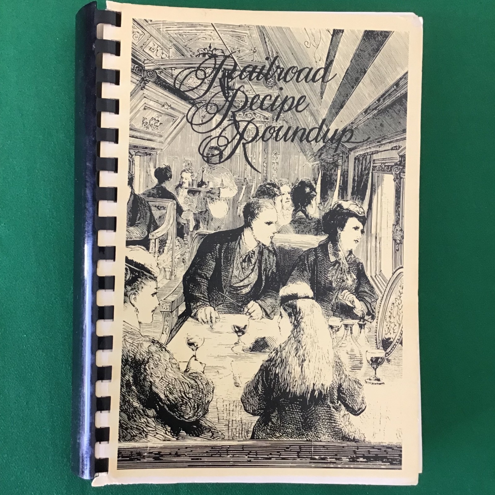 Vintage Union Pacific Railroad Cookbook Train Recipes 1981 Collectible SEE INDEX