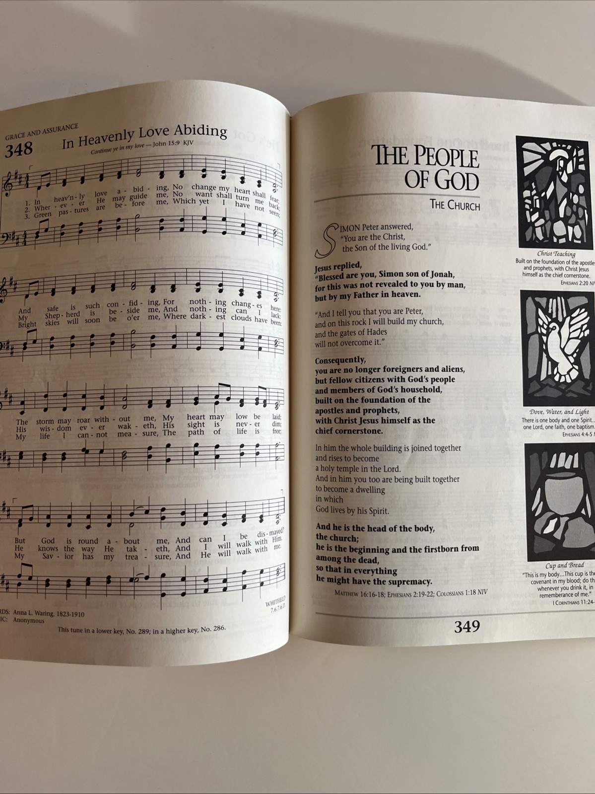 1991 The Baptist Hymnal HC, Crimson Dark & Gold – 10th Printing -(Y28)