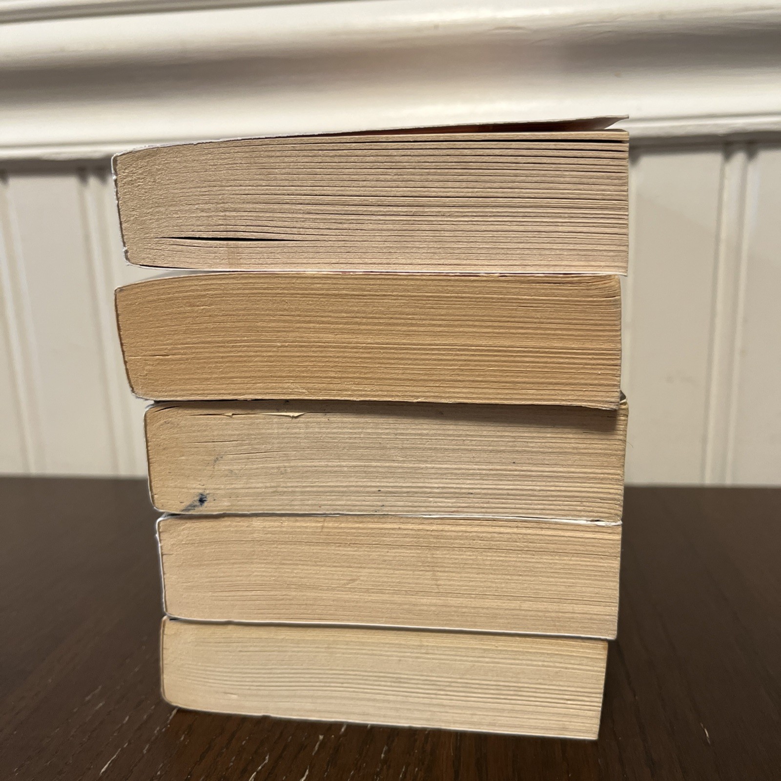 Brian Jacques Lot of 5 Redwall Series Fantasy Paperbacks – Mossflower, Martin