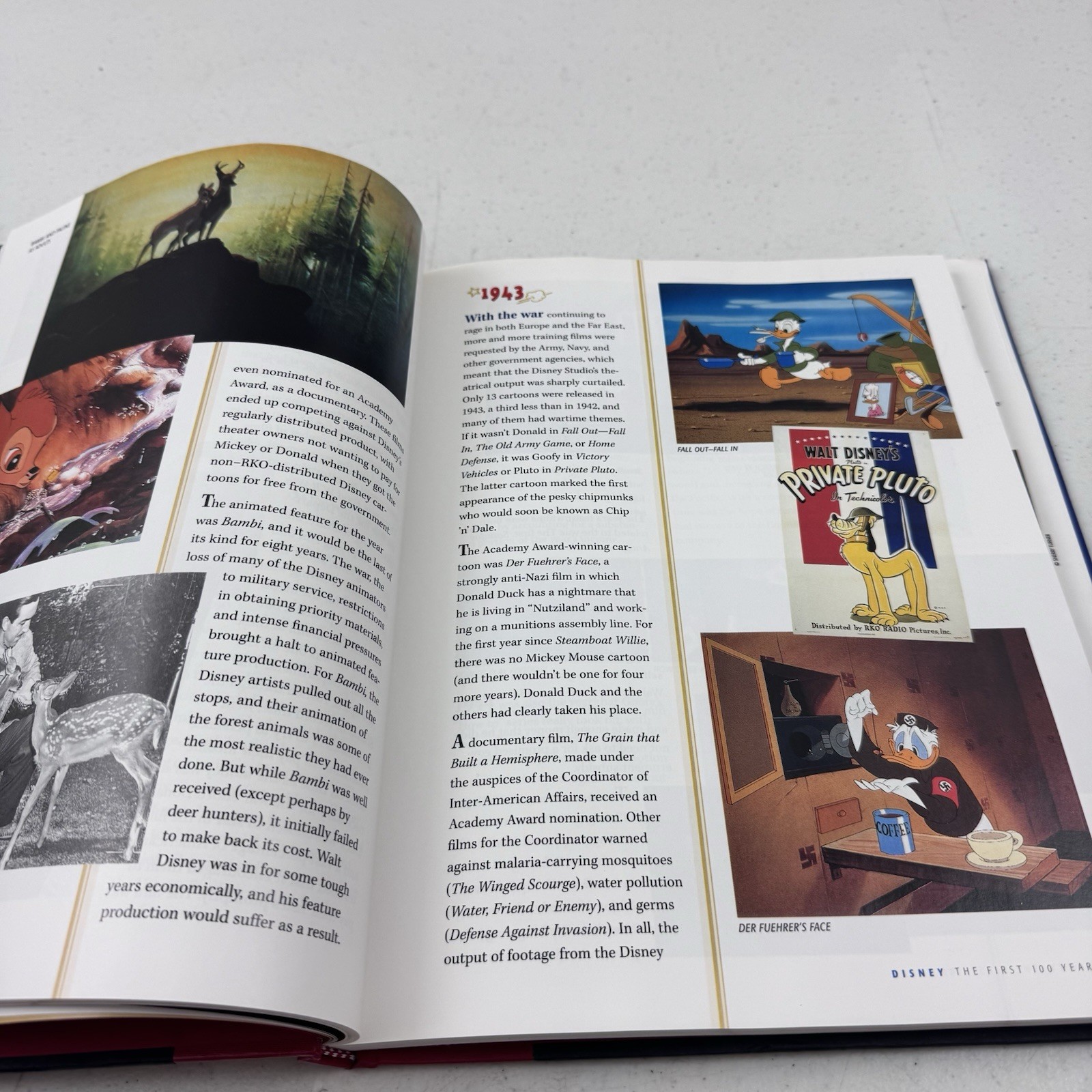 Disney: The First 100 Years (1999) – Hardcover – 198 Pages
