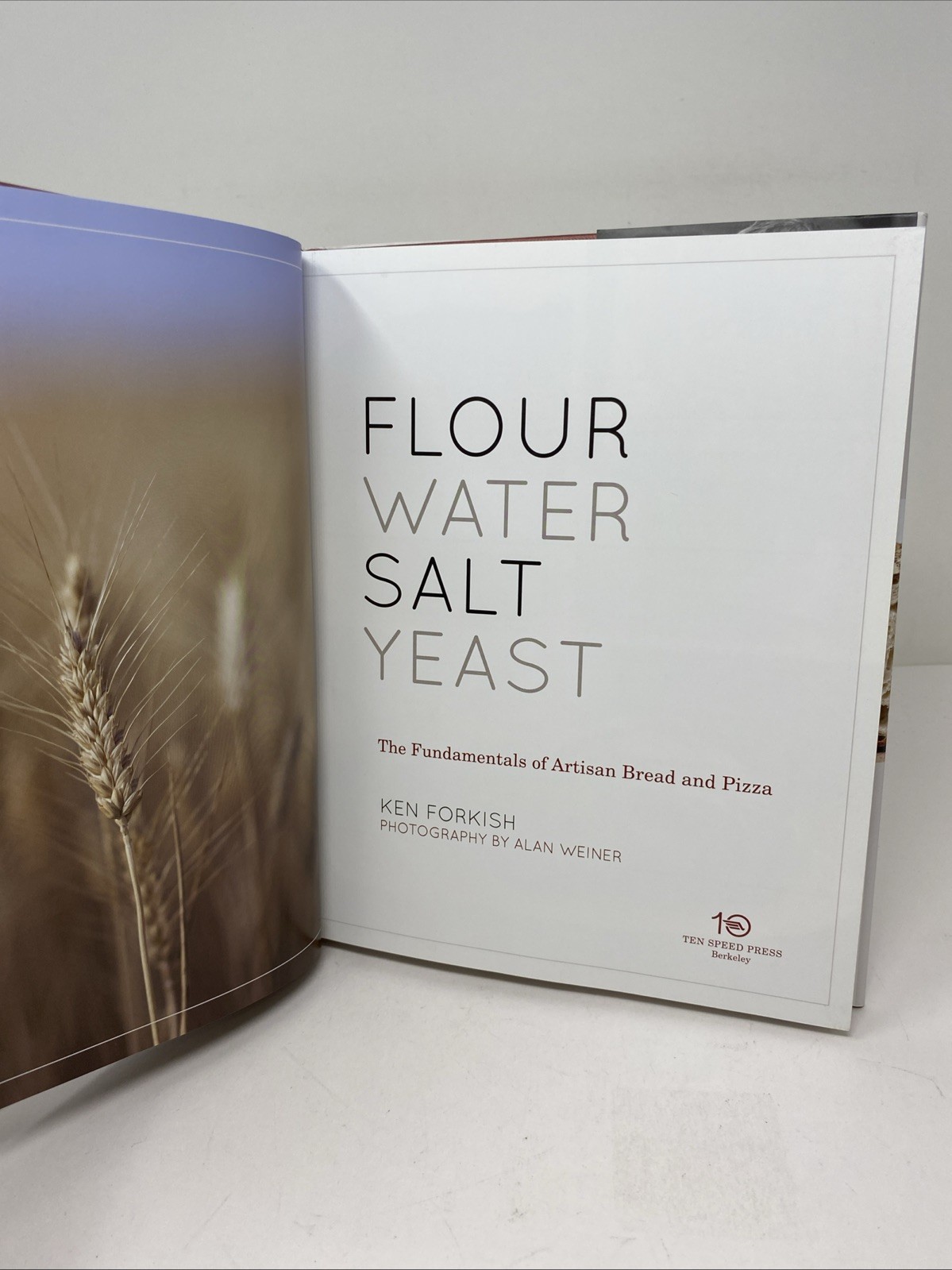 Flour Water Salt Yeast Ken Forkish HC 2012 Artisan Bread Pizza Unmarked DJ Wear