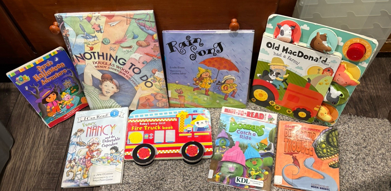 Mixed Lot of 8 Kids Children’s Books Learning Educational Interactive Sensory