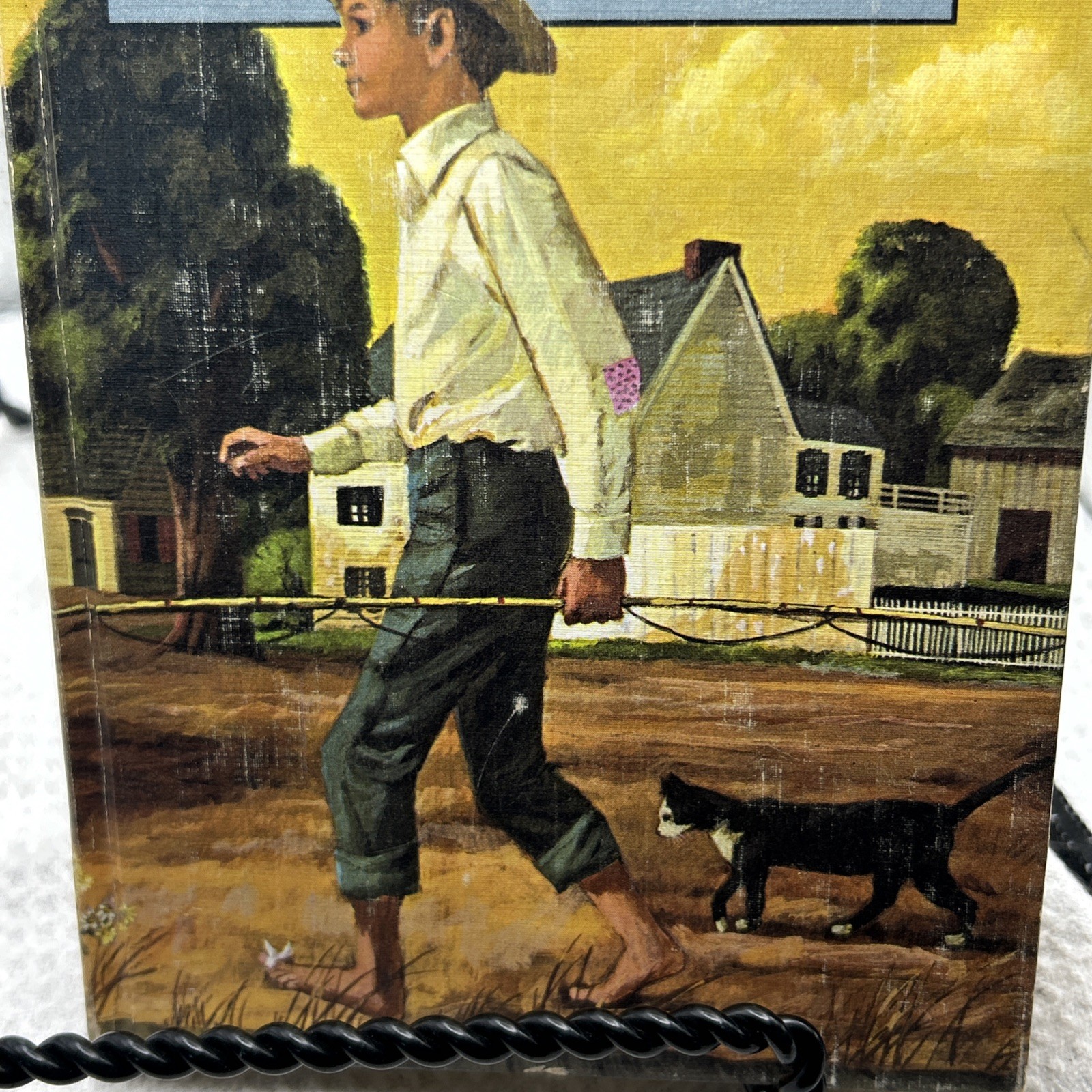 VINTAGE 1963 Hard Cover Book “ADVENTURES OF TOM SAWYER” Clemens Twain Illust.