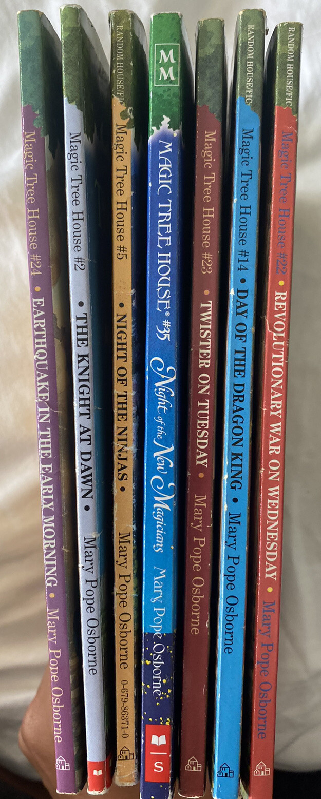 Magic Tree House Series – Lot of 7 Children’s Books Softcover