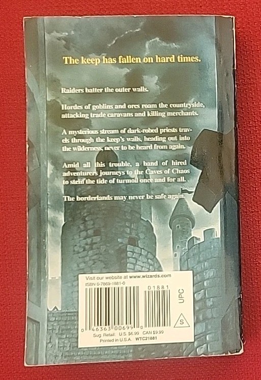 Greyhawk: Keep on the Borderlands Ru Emerson 2001 Wizards of the Coast Paperback