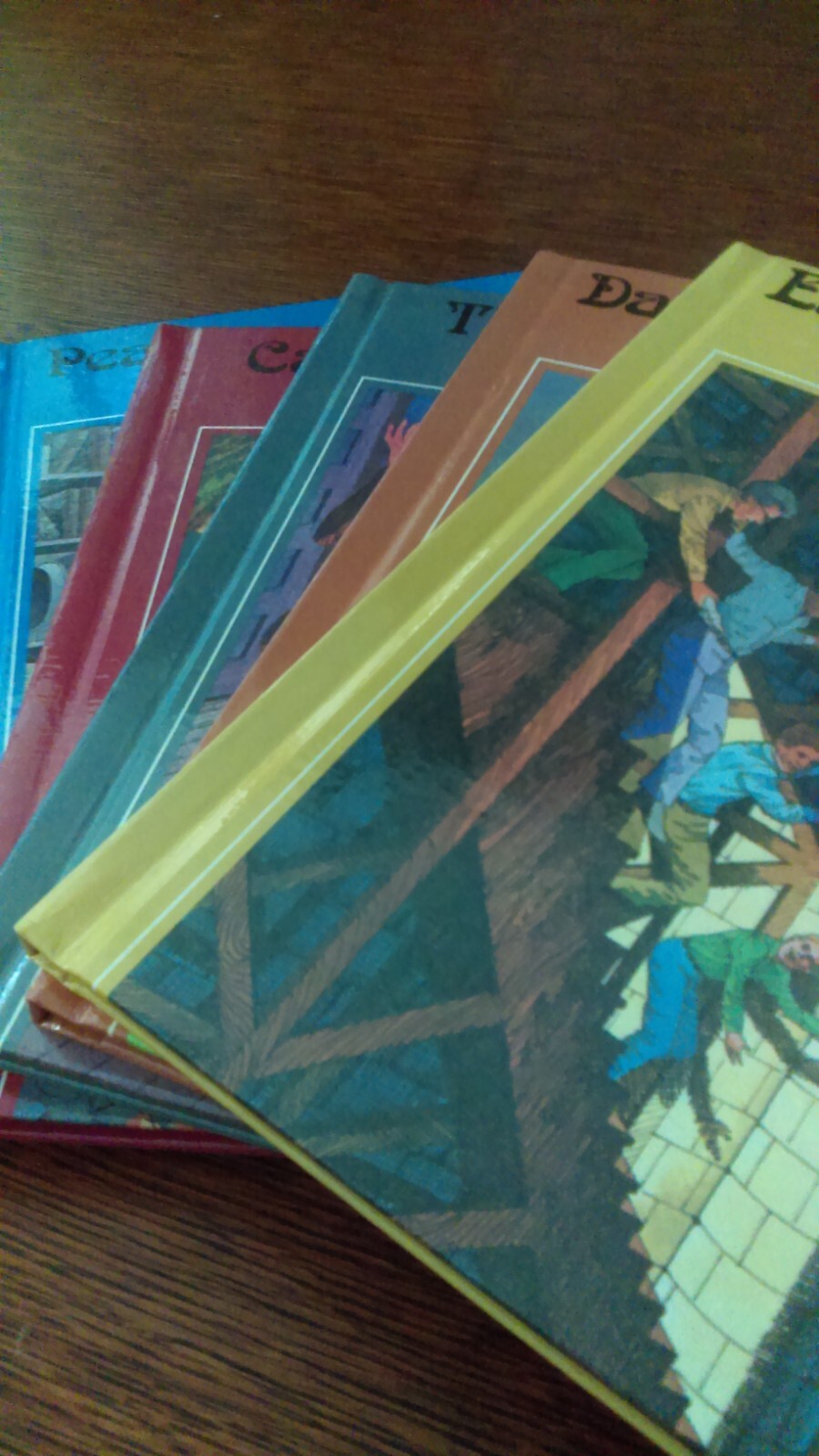 ACTION Books Vintage High Interest Book Set (5 of 6 titles)  Benefic Press 1980 