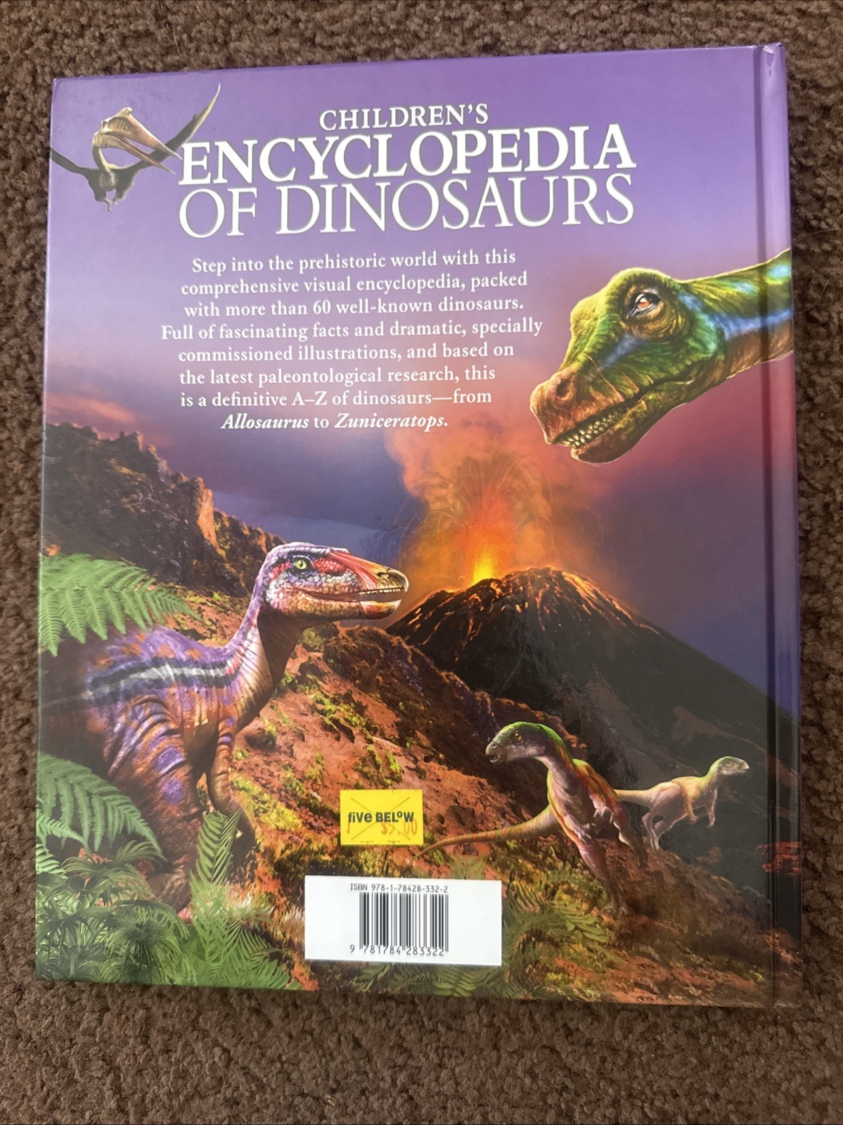 Children’s Encyclopedia of Dinosaurs – Hardcover By Hibbert, Clare – GOOD