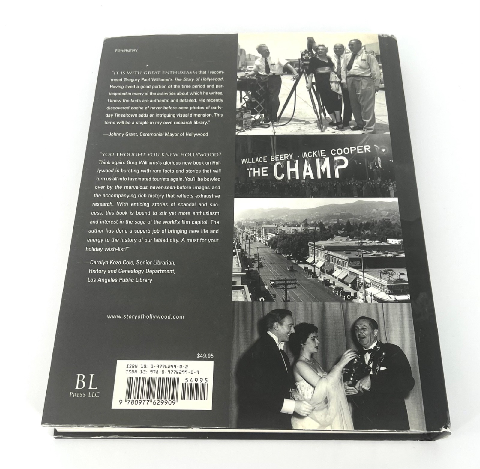 THE STORY OF HOLLYWOOD: AN ILLUSTRATED HISTORY By Gregory Paul Williams