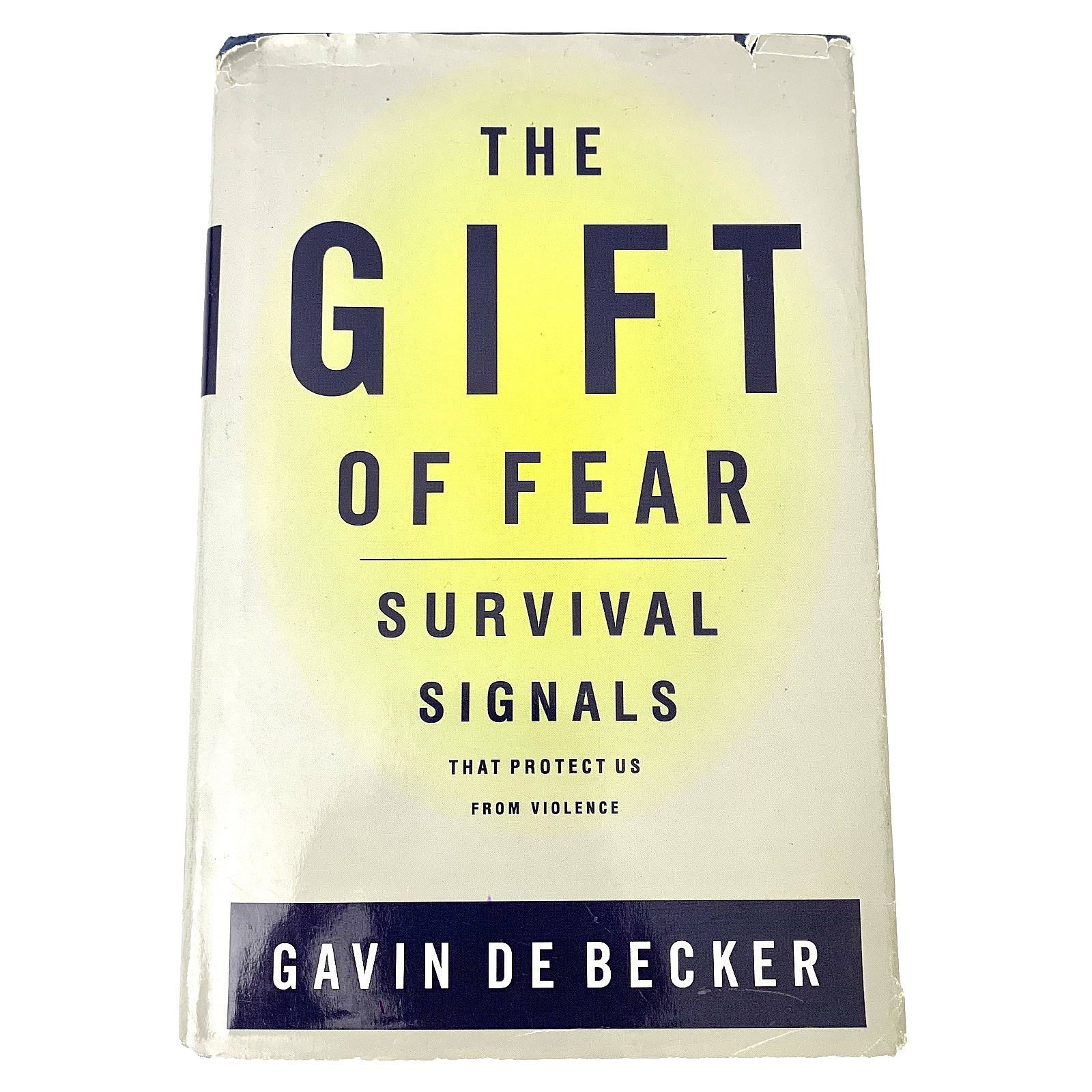 Gift of Fear Survival Signals Gavin De Becker Safety Crime Psychology HC Book
