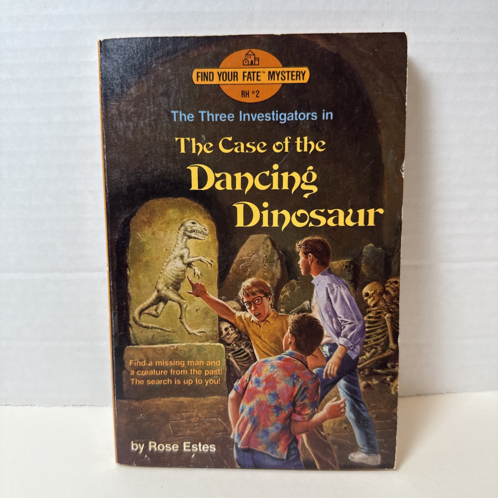Three Investigators Case of the Dancing Dinosaur Paperback Find Your Fate