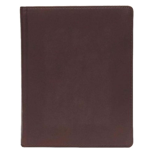 CSB Notetaking Bible, Brown Genuine Leather Over Board by Csb Bibles by Holman