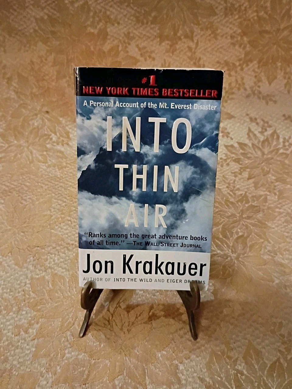 Into Thin Air: A Personal Account of the Mt. Everest Disaster by Jon Krakauer PB